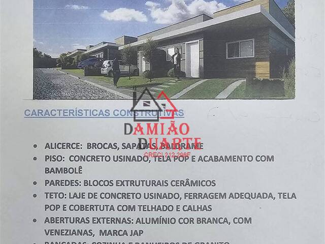 #CA01024M - Casa em condomínio para Venda em Vargem Grande Paulista - SP