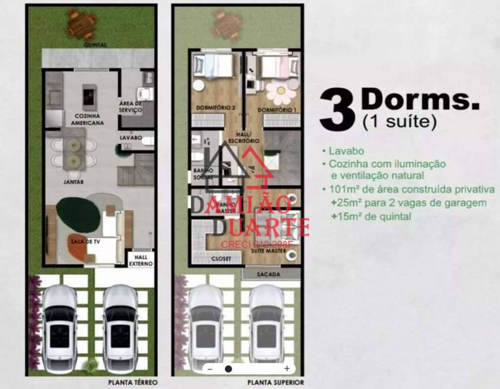 Casa de Condomínio, 3 quartos - Foto 31